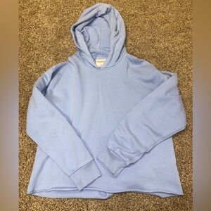 Abercrombie & Fitch Light Blue Hoodie